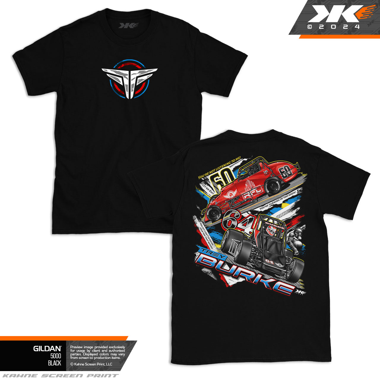 T-Shirt - Dude Double Down - White or Black