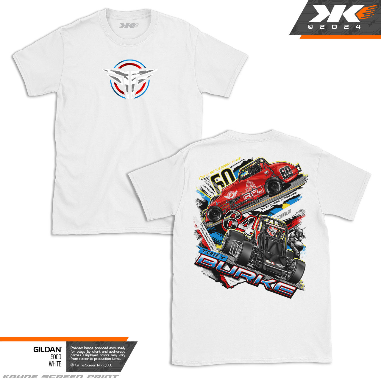 T-Shirt - Dude Double Down - White or Black